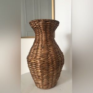 Rattan Vase Handmade Philippines - Boho style •New